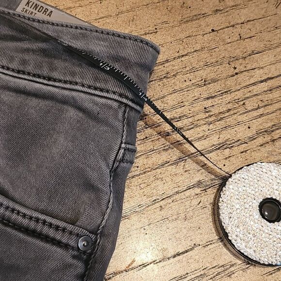 KUT From The Kloth Gray Kindra Maxi Front Slit Skirt Size 2 NWT - Picture 11 of 14